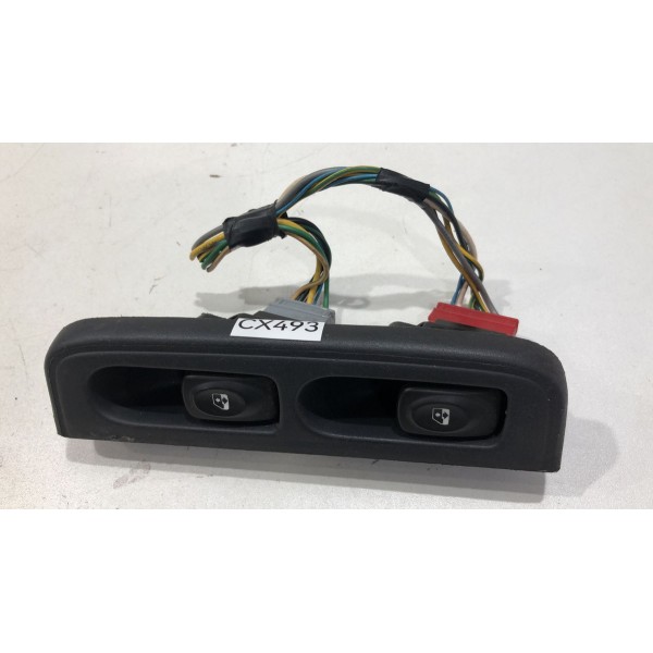Comando Botão Vidro Elétrico Renault Clio 4801127  3117400 Comando Botão Vidro Elétrico Renault Clio 4801127  3117400