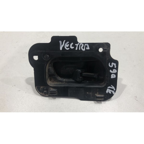 Maçaneta Interna Traseira Esquerda Vectra 1997 A 2005 Preto Dianteira/traseira
