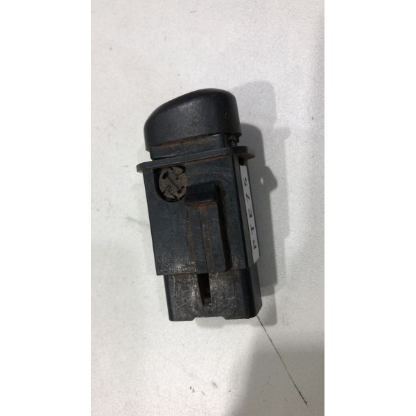 Botão Pisca Alerta Gm Omega Australiano 2000 Preto