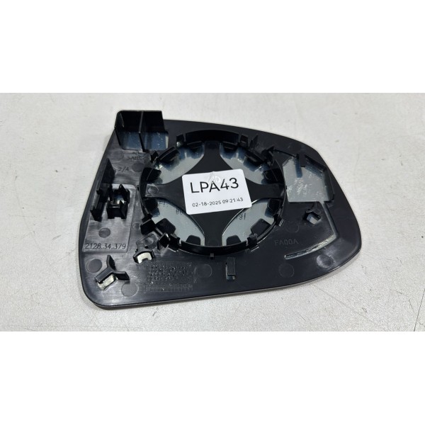 Lente Com Base Retrovisor Ford Focus 09/19 Bifocal Esquerdo