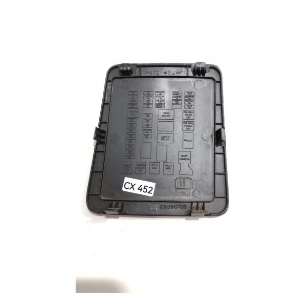 Tampa Caixa Fusível Painel Gm Sonic 2011 Á 2014 96954663 Tampa Caixa Fusível Painel Gm Sonic 2011 Á 2014 96954663