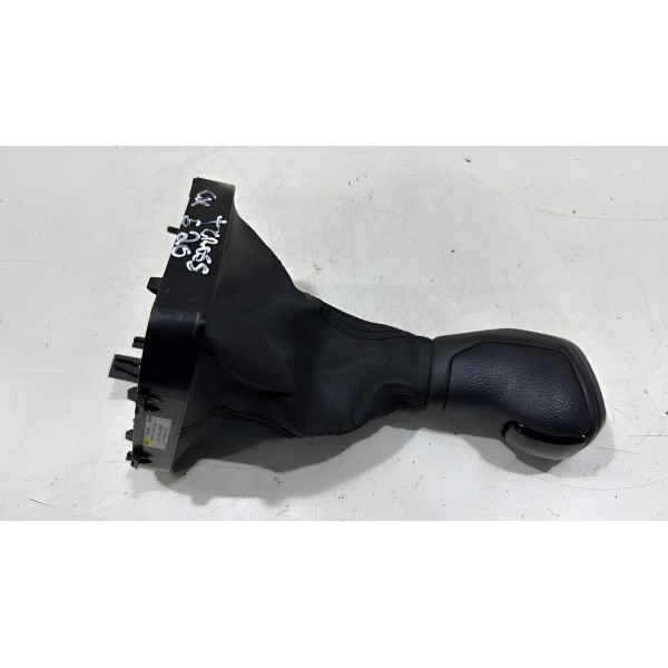 Manopla Coifa Câmbio Vw Tcross Tsi 2021 Detalhe Preto