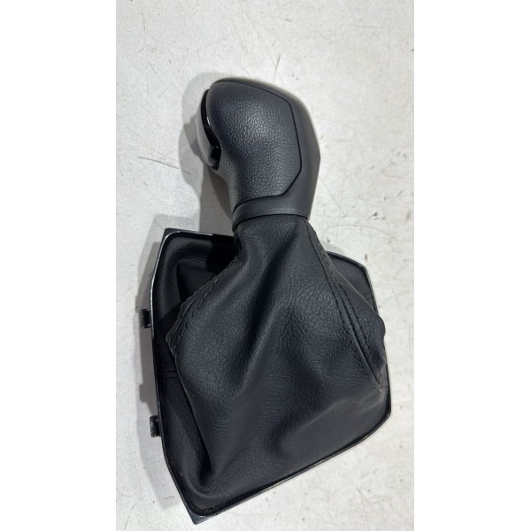 Manopla Coifa Câmbio Vw Tcross Tsi 2021 Detalhe Preto