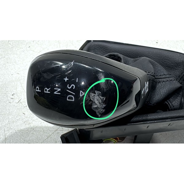 Manopla Coifa Câmbio Vw Tcross Tsi 2021 Detalhe Preto