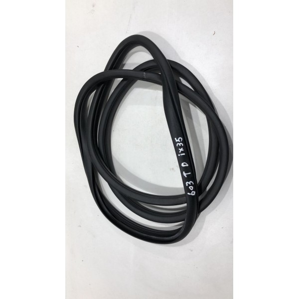 Borracha Porta Traseira Direita Ix35 2011 Á 2019 Original Preto