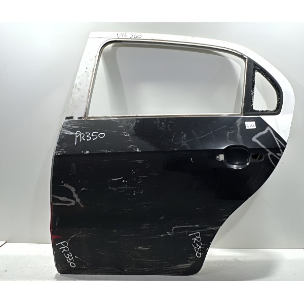 Porta Traseira Esquerda Vw Voyage Gol G5 G6 2009 A 2016 Prata