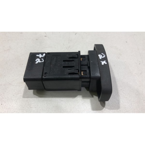 Comando Botão Pisca Alerta Renault Sandero 2007 A 2011 Preto
