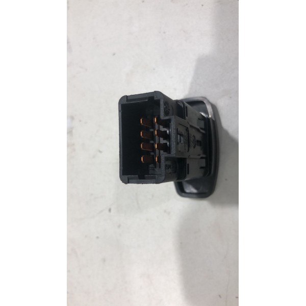 Comando Botão Pisca Alerta Renault Sandero 2007 A 2011 Preto