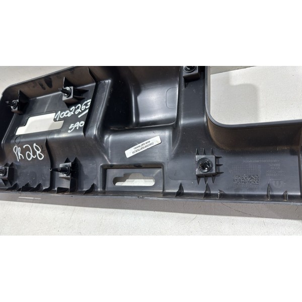 Acabamento Moldura Banco Traseiro Fiat Toro  2016 A 2020 Preto