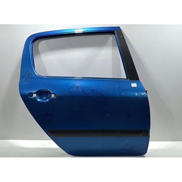 Porta Traseira Direita Peugeot 307 2008 2012 Usado . Azul