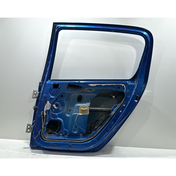 Porta Traseira Direita Peugeot 307 2008 2012 Usado . Azul