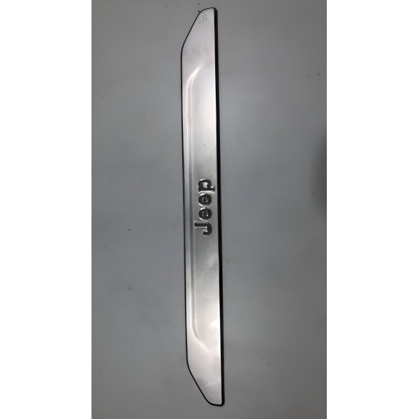 Soleira Cromada Jeep Commander 2021 Á 2025 00533313940 Prateado Soleira Cromada Jeep Commander 2021 Á 2025 00533313940 Prateado