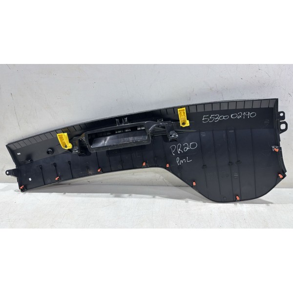 Moldura Superior Painel Frontal Toyota Corolla 2021/2024 Preto