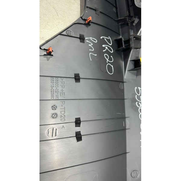Moldura Superior Painel Frontal Toyota Corolla 2021/2024 Preto