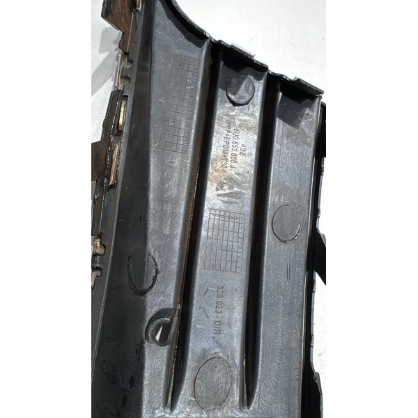 Grade Milha Direito Volkswagen Gol G6 2013 Á 2016 5u0853666j Preto Grade Milha Direito Volkswagen Gol G6 2013 Á 2016 5u0853666j Preto