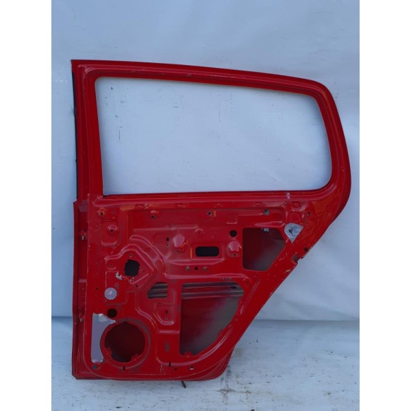 Porta Traseira Direita  Fox 2004 Á 14 2 Furos Fechadura