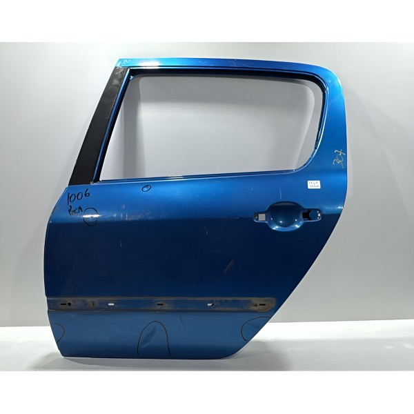 Porta Traseira Esquerda 307 Azul