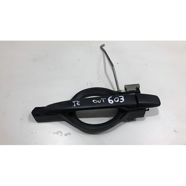 Maçaneta Externa Traseira Esquerda Outlander 2008 Á 2012 Preto