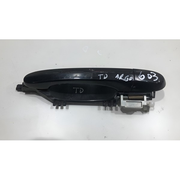 Maçaneta Externa Traseira Direita Fiat Argo 2017 18 52090847 Prata