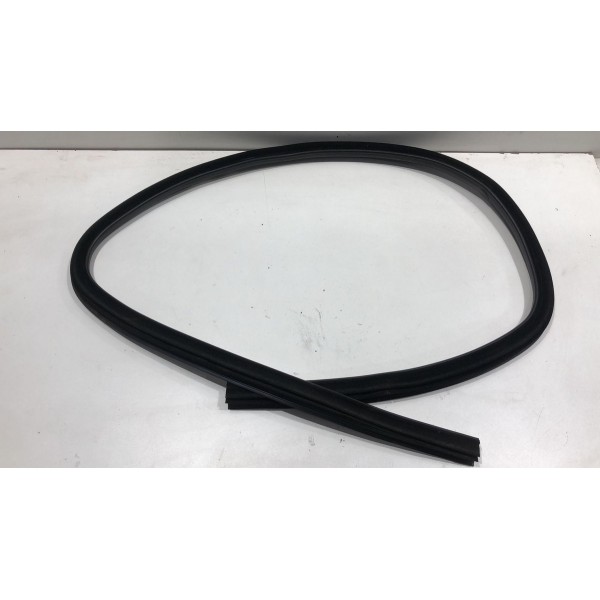 Borracha Vidro Porta Dianteira Direita Fiat Idea 2006 2009 Preto