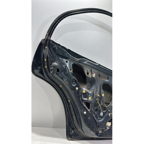 Porta Traseira Esquerda Honda Civic 2001 2003 Preta Dianteira