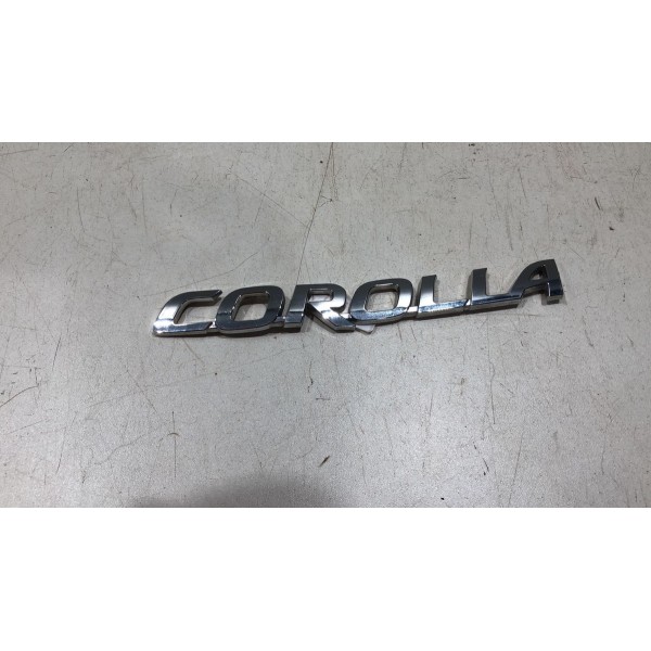 Emblema Traseiro Toyota Corolla Altis Hybrid 2023 2024 Orig. Emblema Traseiro Toyota Corolla Altis Hybrid 2023 2024 Orig.