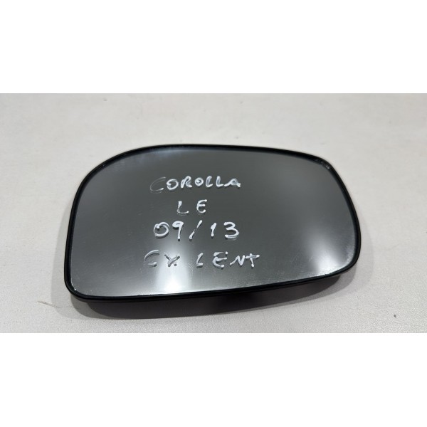 Lente Retrovisor Esquerdo Corolla 2011 2012 2013 2014