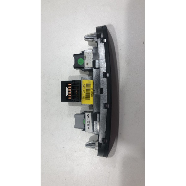 Comando Botão Pisca Alerta Hyundai Ix35 2011 Á 2019 Preto