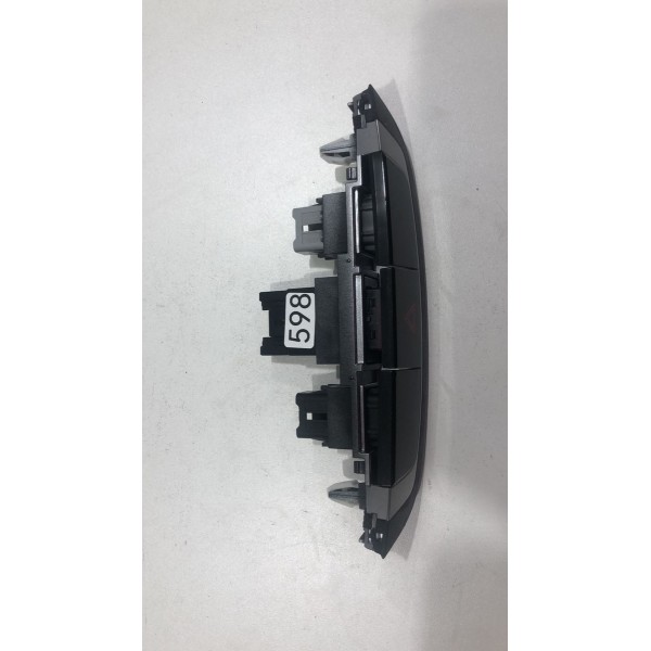 Comando Botão Pisca Alerta Hyundai Ix35 2011 Á 2019 Preto