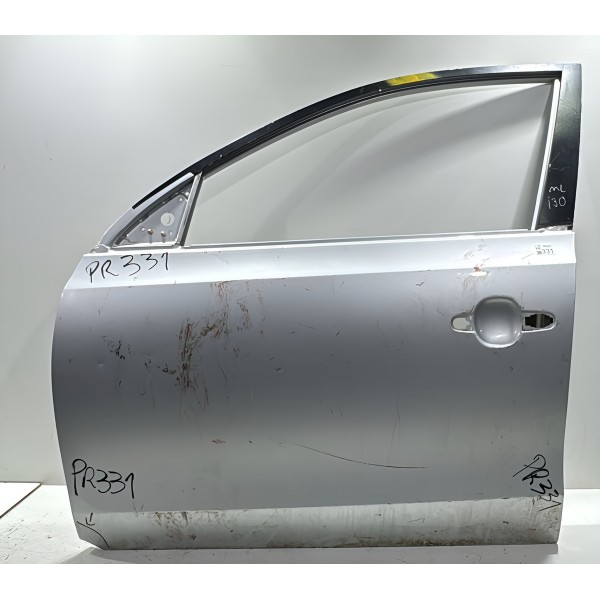 Porta Dianteira Esquerda Hyundai I30 2008 2009 2010 2011 12 Preto
