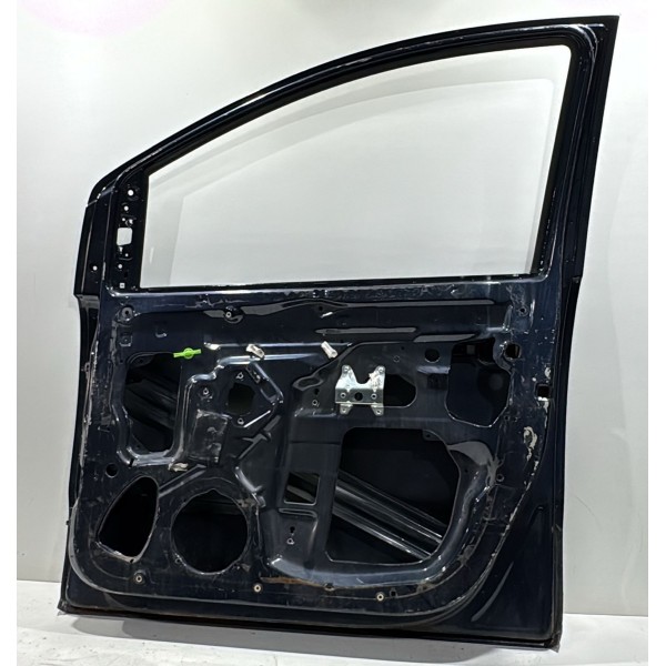 Porta Dianteira Direita Fox 2010/2014 2 Furos Fechadura Direito Azul