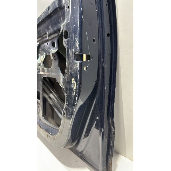 Porta Dianteira Direita Fox 2010/2014 2 Furos Fechadura Direito Azul