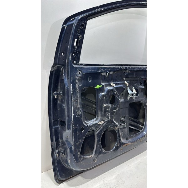 Porta Dianteira Direita Fox 2010/2014 2 Furos Fechadura Direito Azul