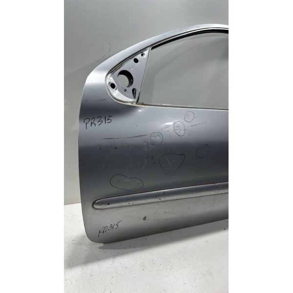 Porta Dianteira Esquerda Peugeot 206 207  4 Portas Cinza