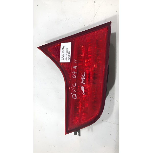 Lanterna Traseira Esquerda Civic 2007 A 2011 6129931 Vermelho Lanterna Traseira Esquerda Civic 2007 A 2011 6129931 Vermelho