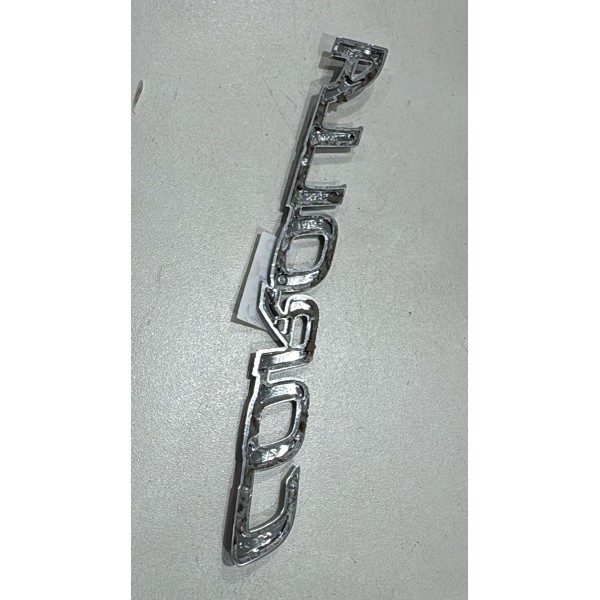 Emblema Tampa Traseira Toyota Corolla 2015 Á 2019 Cromado Emblema Tampa Traseira Toyota Corolla 2015 Á 2019 Cromado