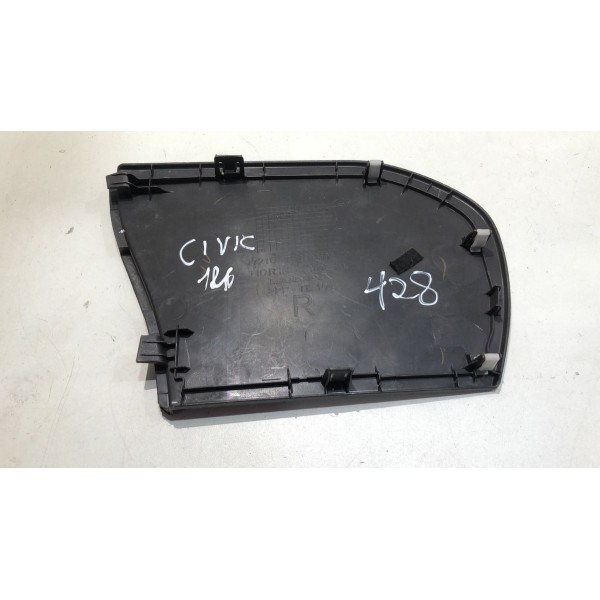 Acabamento Lateral Painel Direito Honda Civic 2012 A 2016 Preto