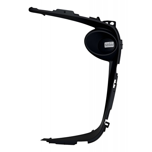 Moldura Farol Milha Sem Furo Dir Toyota Corolla 2019-22 Orig Preto Direito