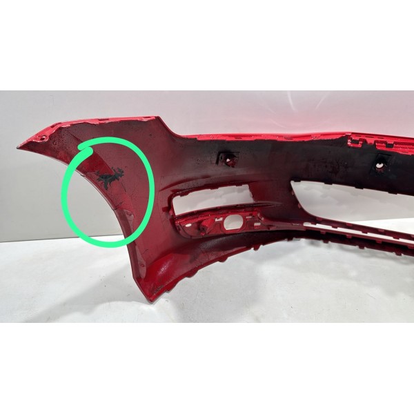 Parachoque Dianteiro Golf 2014 2015 2016  Original Vermelho