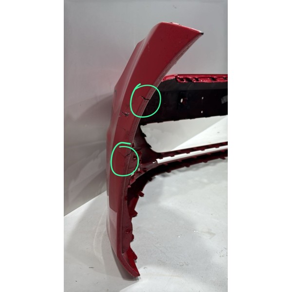 Parachoque Dianteiro Golf 2014 2015 2016  Original Vermelho