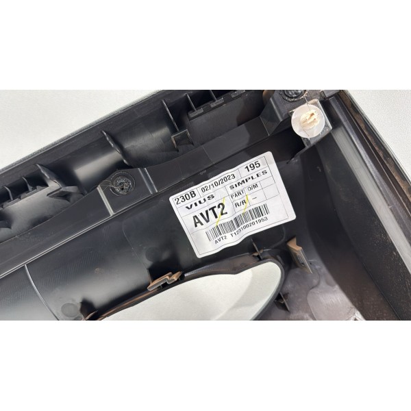 Forro Porta Traseiro Direito Toyota Yaris 1.5 2023 2024 Preto Forro Porta Traseiro Direito Toyota Yaris 1.5 2023 2024 Preto