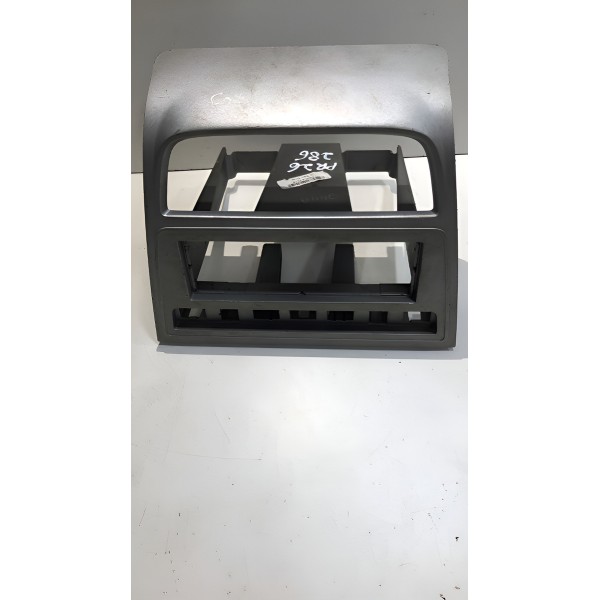 Moldura Central Painel Gol Voyage 2008 2009 2010 2011 2016. Preto