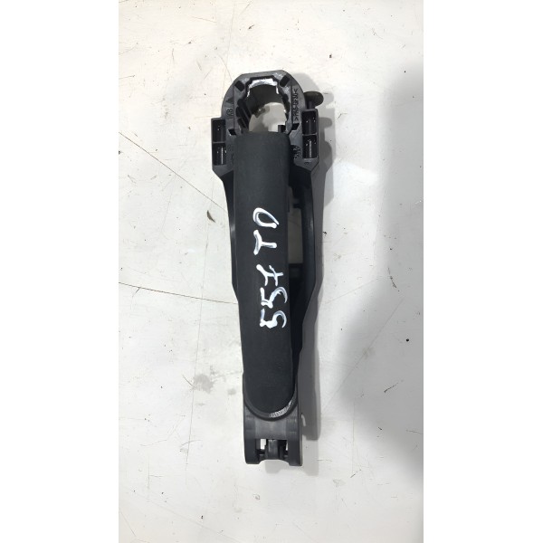 Maçaneta Externa Traseira Direita Vw Gol Voyage G5 G6 Preto Fosco