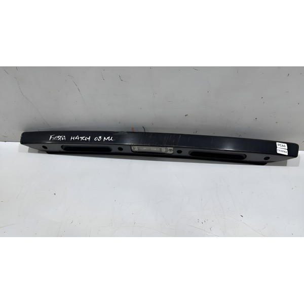 Moldura Tampa Traseira Fiesta Hatch 2008 A 2013 Original Preto