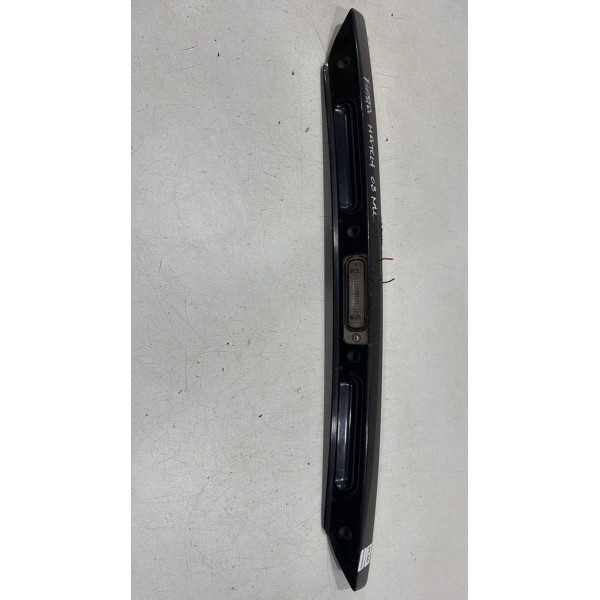 Moldura Tampa Traseira Fiesta Hatch 2008 A 2013 Original Preto