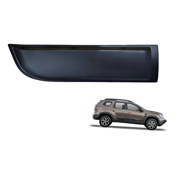 Friso Porta Traseira Direita Renault Duster 2012 Á 2015 Preto