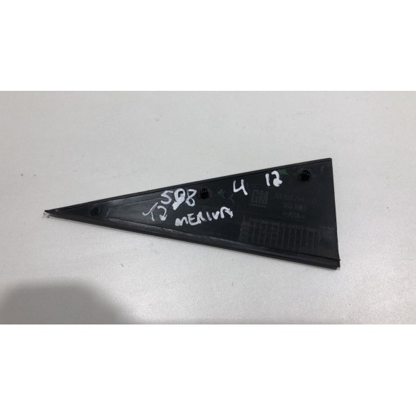 Moldura Externa Porta Traseira Direita Gm Meriva 2002 Á 2012 Preto Moldura Externa Porta Traseira Direita Gm Meriva 2002 Á 2012 Preto