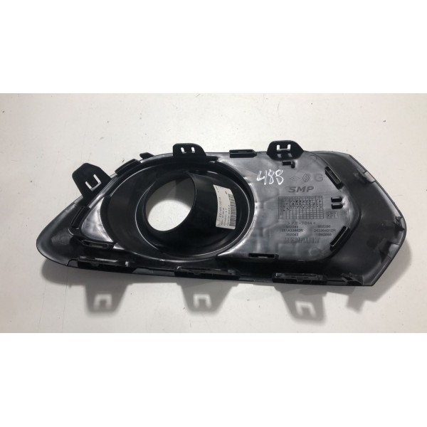 Moldura Farol Milha Esquerdo Sandero 2015 Á 2017 Original Preto Moldura Farol Milha Esquerdo Sandero 2015 Á 2017 Original Preto