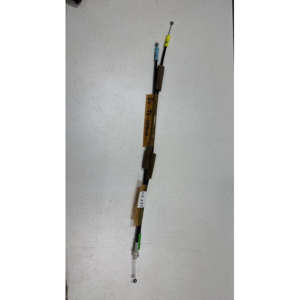 Par Cabo Fechadura Porta Traseira Esquerda Corolla 2021/2024 Par Cabo Fechadura Porta Traseira Esquerda Corolla 2021/2024