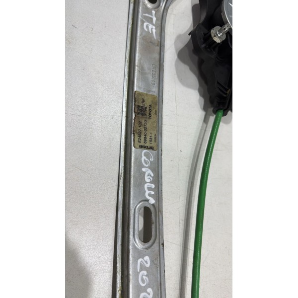 Máquina De Vidro Elétrica Traseira Esquerda Corolla 2021/24 Máquina De Vidro Elétrica Traseira Esquerda Corolla 2021/24